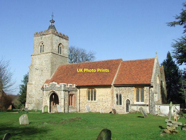 Photo 6"x4" All Saints Little Cornard Little Cornard c2012