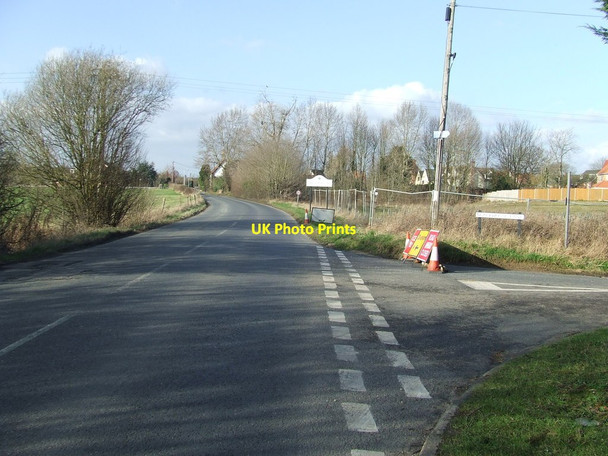 Photo 6"x4" Road Closed Sudbury\/TL8741 c2012