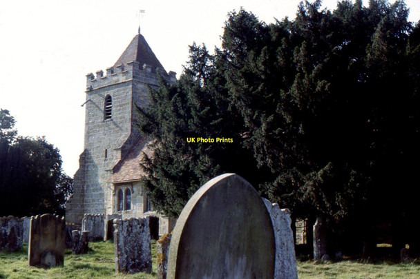 Photo 6"x4" Capel: Church of St Thomas \u00c3\u00a0 Becket Capel\/TQ6344 c1998