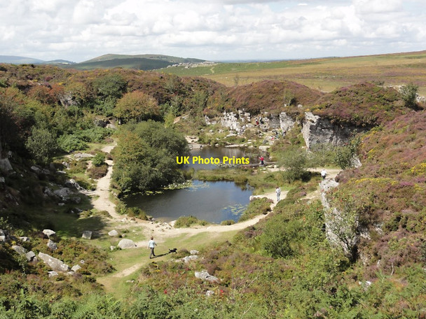 Photo 6"x4" Haytor Quarries Haytor Vale c2011