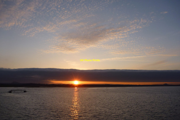 Photo 6"x4" Coastal East Lothian : Belhaven Bay Sunset Dunbar c2012