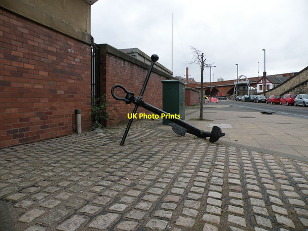 Photo 6"x4" Anchor, Quayside Newcastle upon Tyne c2012