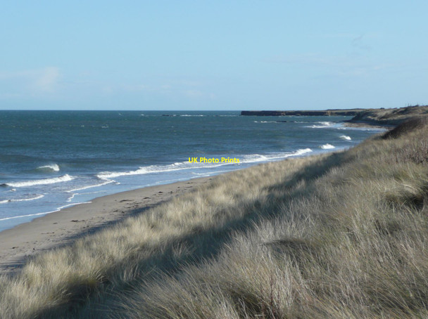 Photo 6"x4" The beach near Annstead Farm Beadnell c2012