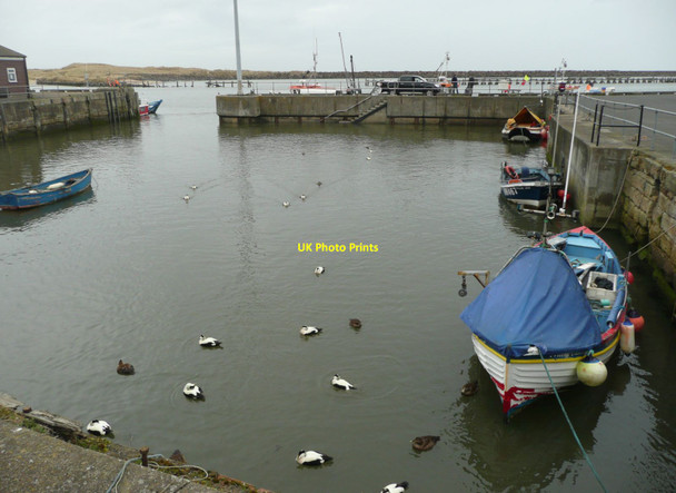 Photo 6"x4" Warkworth Harbour - in Amble Amble c2012