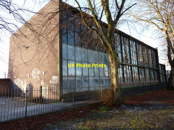 Photo 6"x4" 1950s extension at the former Chorlton Park Secondary School  Barlow Moor c2011