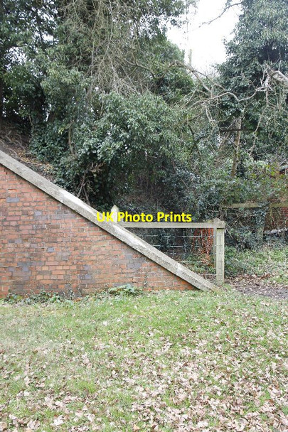 Photo 6"x4" Footpath by the bridge Hermitage\/SU5173 c2012