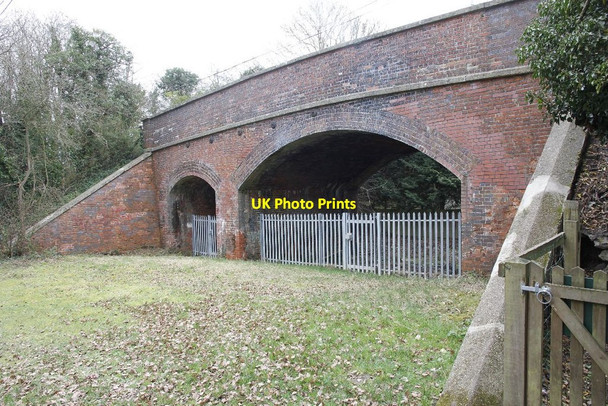 Photo 6"x4" View along the bridge Hermitage\/SU5173 c2012