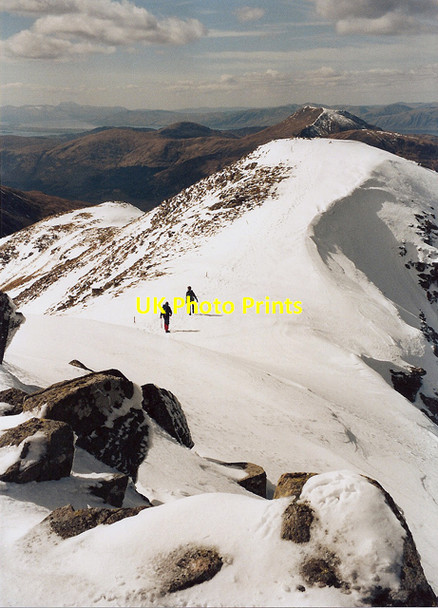 Photo 6"x4" Heading for Corr na Beinne C\u00d2RR NA Beinne c1996