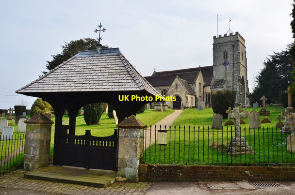 Photo 6"x4" Okeford Fitzpaine: St Andrew's Church Okeford Fitzpaine c2012