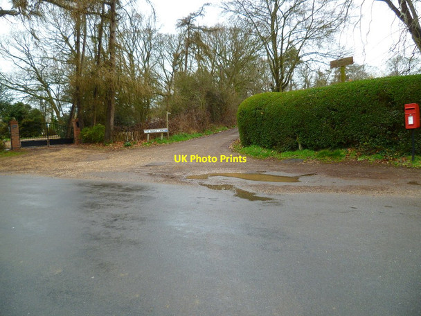 Photo 6"x4" Bridleway junction between West Ashling Road and Woodmancote Lane Hambrook\/SU7806 c2012