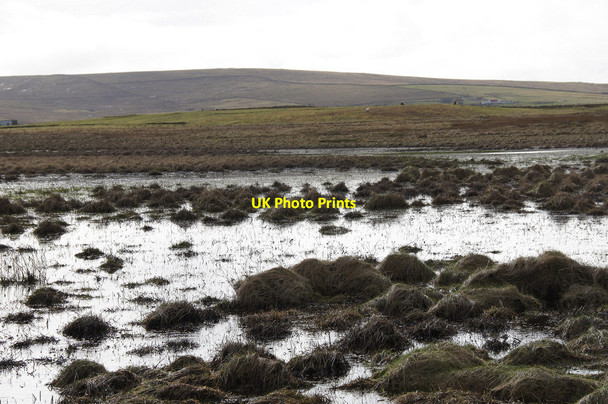 Photo 6"x4" Head of the Norwick mires Bothen c2012