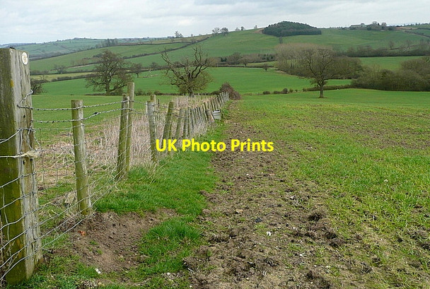 Photo 6"x4" View from Chiltonpark Farm Brill\/SP6513 c2012