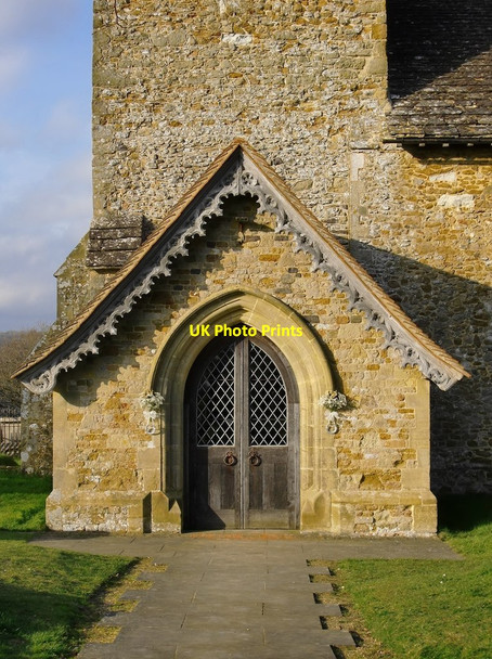 Photo 6"x4" The porch, Church of St John the Evangelist, Wotton Wotton\/TQ1247 c2012