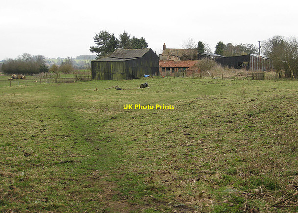 Photo 6"x4" Footpath to Welburn Coneysthorpe c2012