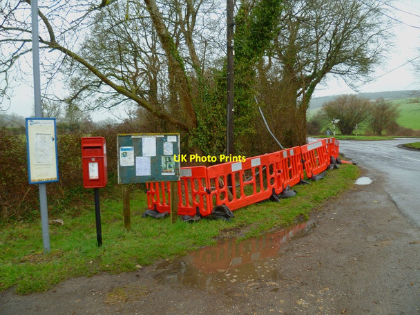 Photo 6"x4" Stoughton Parish Notice Board Walderton c2012
