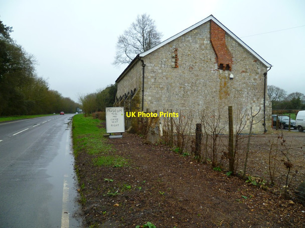 Photo 6"x4" The B2146 looking west Funtington c2012