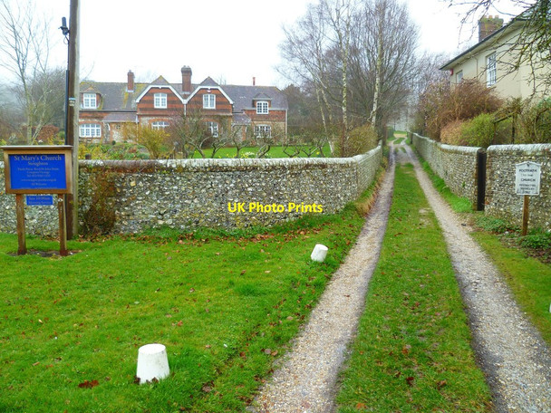 Photo 6"x4" The way to the church at Stoughton Stoughton\/SU8011 c2012