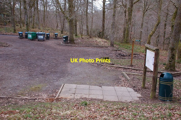 Photo 6"x4" Car park for Rumbling Bridge Inver\/NO0142 c2012