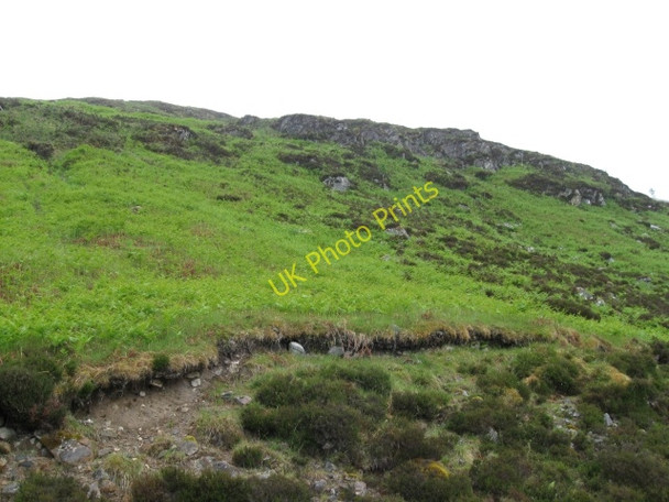 Photo 6"x4" Hillside, shoulder of Meall Bh\u00c3\u00a0ideanach Meall Bh\u00e0ideanach c2008