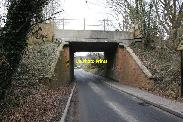 Photo 6"x4" Through to Hermitage Longlane\/SU5071 c2012