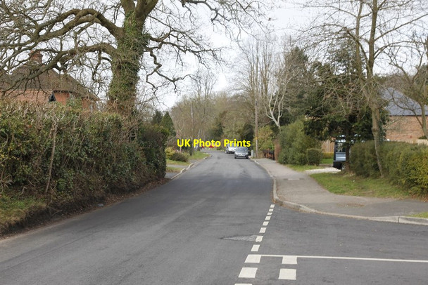 Photo 6"x4" Marlston Road towards the B4009 Longlane\/SU5071 c2012