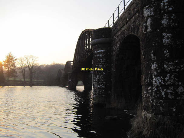 Photo 6"x4" Loch Ken Viaduct Parton\/NX6970 c2012