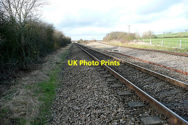 Photo 6"x4" Chiltern Railways view towards Birmingham Lower Pollicot c2012