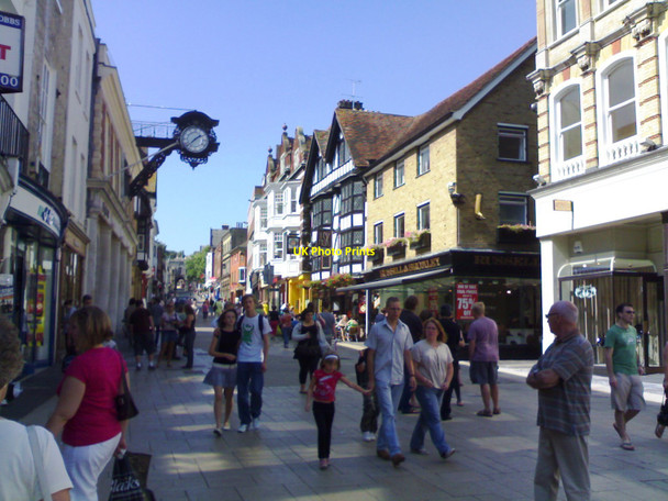 Photo 6"x4" Winchester High Street Winchester c2008