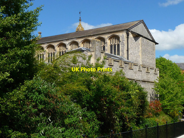 Photo 6"x4" Romsey - Abbey United Reformed Church Romsey c2011