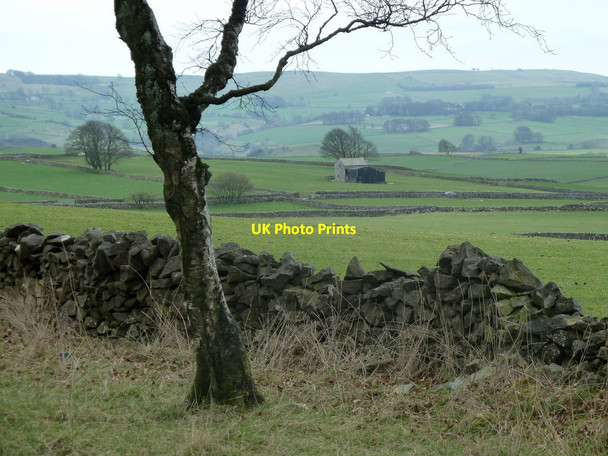 Photo 6"x4" Countryside west of Tideswell Tideswell c2012