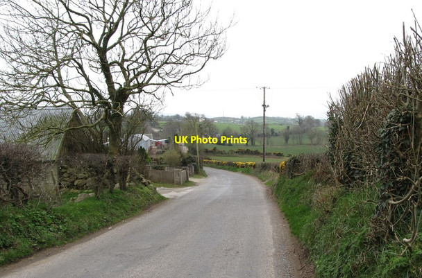 Photo 6"x4" Settlement at the lower end of Carnacally Road Jerrettspass c2012