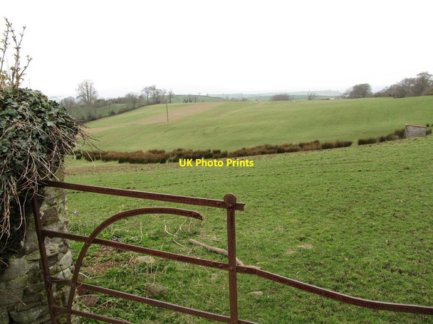 Photo 6"x4" Drumlins south-west of Carnacally Road Jerrettspass c2012