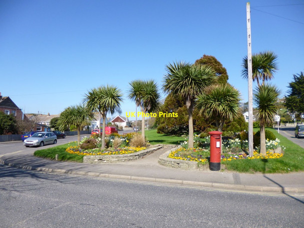 Photo 6"x4" Swanage, flower beds Swanage c2012