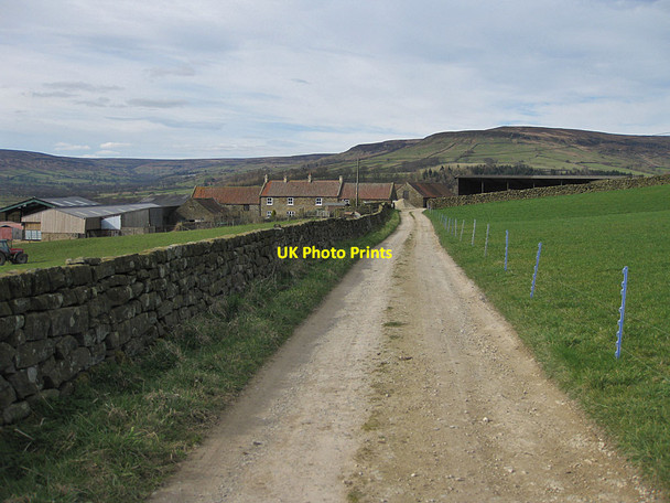 Photo 6"x4" Bragg Farm, Farndale Low Mill\/SE6795 c2012