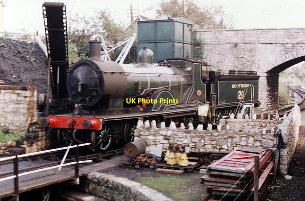 Photo 6"x4" Drummond T9 Swanage c1991