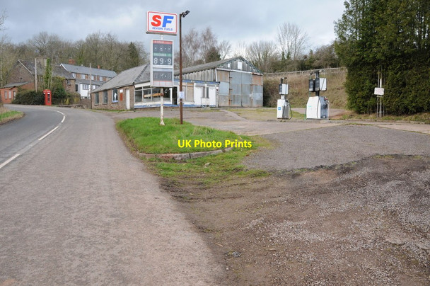 Photo 6"x4" Former petrol station, Cross Ash Cross Ash c2012