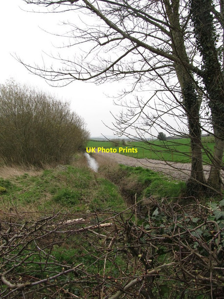 Photo 6"x4" Stream south of Rock Road Jerrettspass c2012