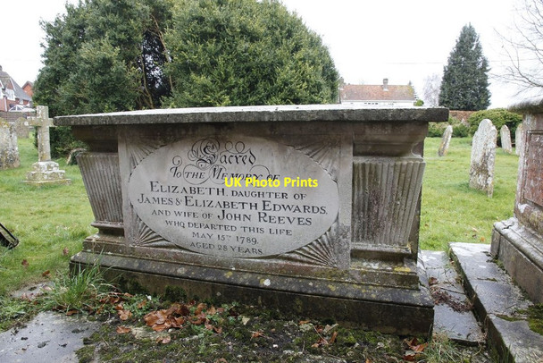 Photo 6"x4" One of the Tombs Furzedown\/SU3629 c2012