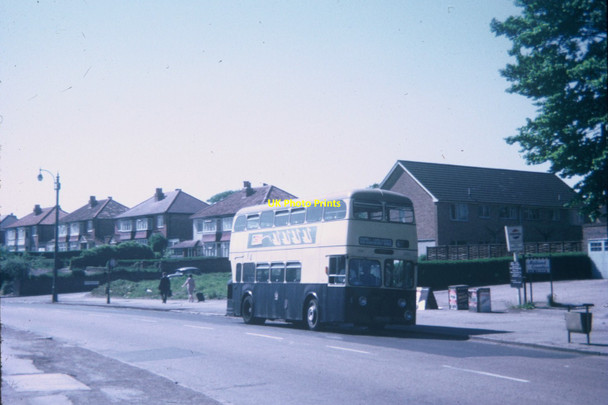 Photo 6"x4" A Birmingham bus in Sheldon Sheldon\/SP1584 c1969