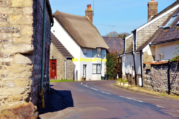 Photo 6"x4" Charminster: Winding road through the village Dorchester\/SY6890 c2012