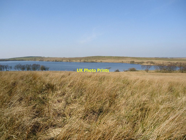 Photo 6"x4" Roughrigg Reservoir [11] Moffat Mills c2012