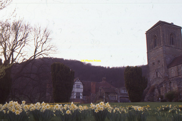 Photo 6"x4" Little Malvern Priory Upper Welland c1997