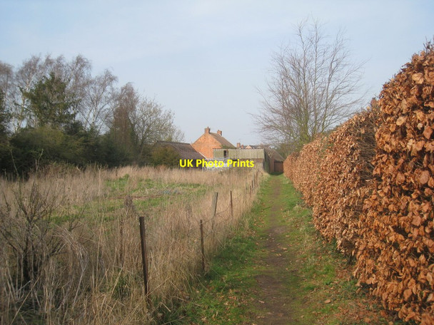 Photo 6"x4" Entering Rolleston Rolleston\/SK7452 c2012