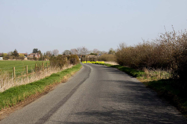 Photo 6"x4" The road to Charney Bassett Charney Bassett c2012