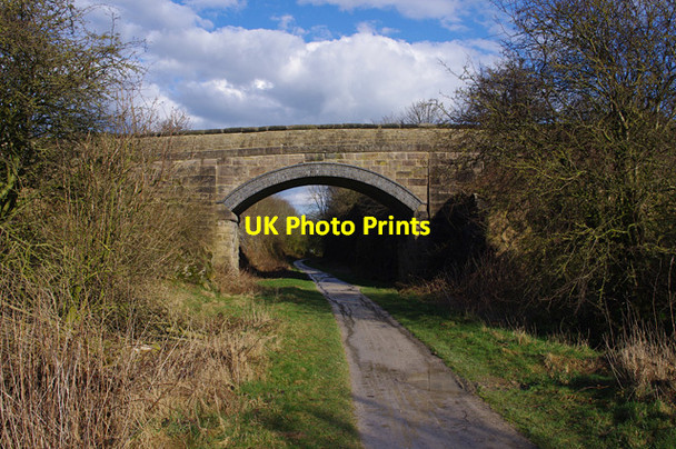 Photo 6"x4" Bridge, Tissington Trail Tissington c2012