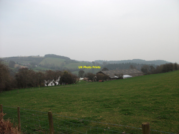 Photo 6"x4" Cattle shed at Wintley Farm Pontfadog c2012