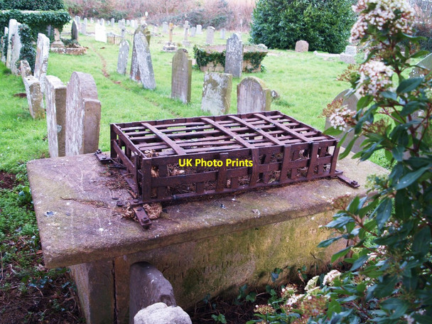 Photo 6"x4" Box tomb Carhampton c2012