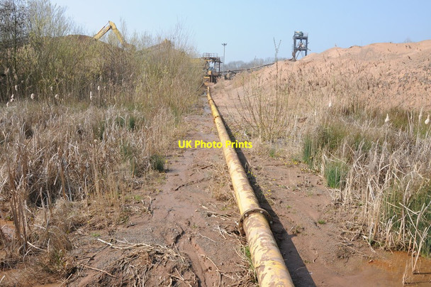 Photo 6"x4" Church Farm Quarry Grimley c2012