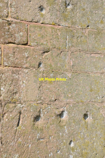 Photo 6"x4" Marks on Holt church tower Holt\/SO8262 c2012