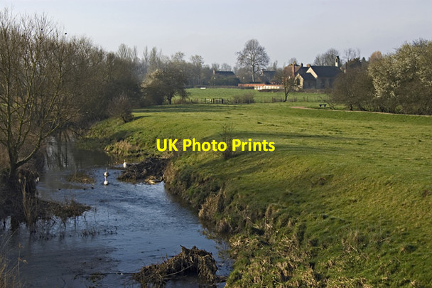Photo 6"x4" River Ouzel at Great Woolstone Milton Keynes c2012